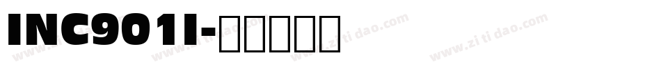 INC901I字体转换