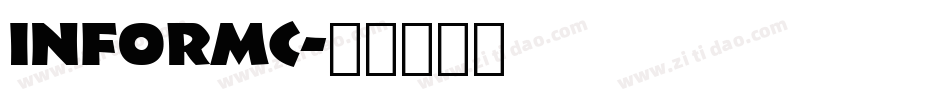 InformC字体转换