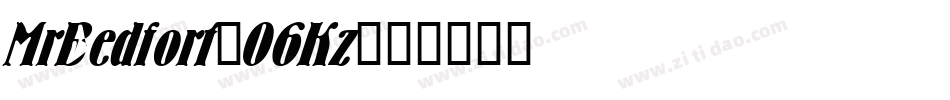 MrBedfort-06Kz字体转换