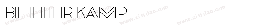 BetterKamp字体转换