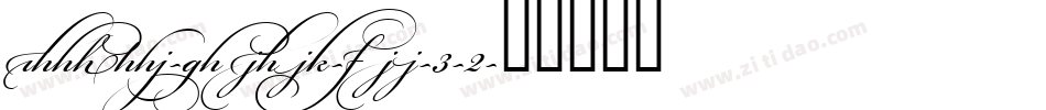 Bickham-Script-Pro-3-2字体转换