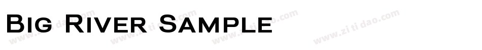 Big-River-Sample字体转换