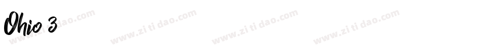 Ohio-3字体转换