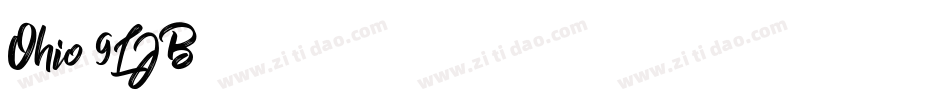 Ohio-9LJB字体转换