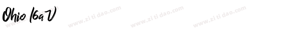 Ohio-l6aV字体转换