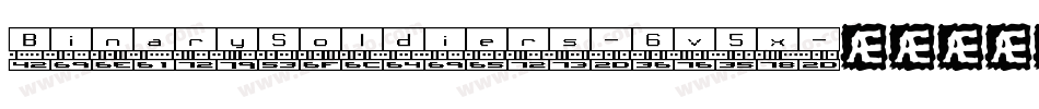 BinarySoldiers-6v5x字体转换