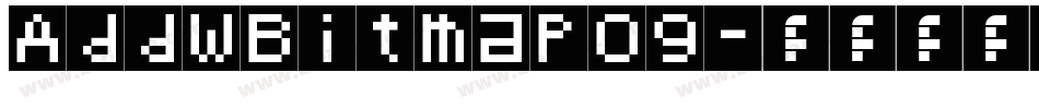 AddWBitmap09字体转换