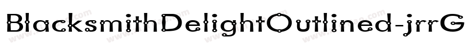 BlacksmithDelightOutlined-jrrG字体转换