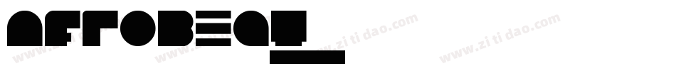 AfroBeat字体转换