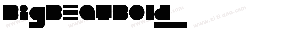 BigBeatBold字体转换