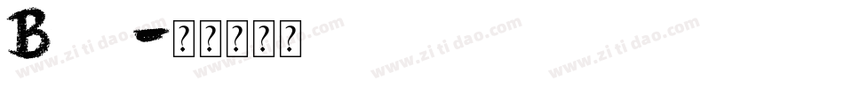 Blind字体转换