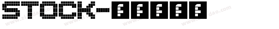 Stock字体转换