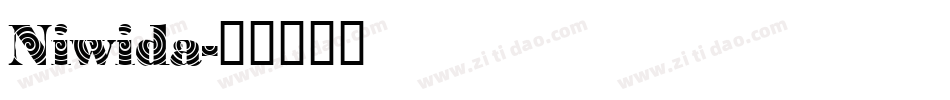 Niwida字体转换