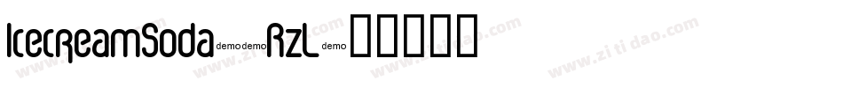 IcecreamSoda-3RzL字体转换