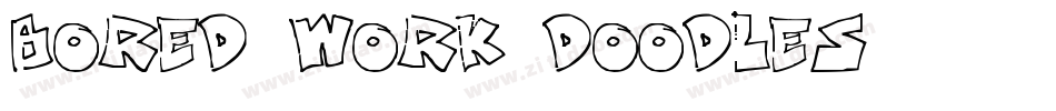 Bored_Work_Doodles字体转换