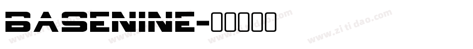 BaseNine字体转换