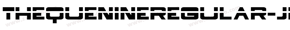 ThequeNineRegular-jEZnG字体转换