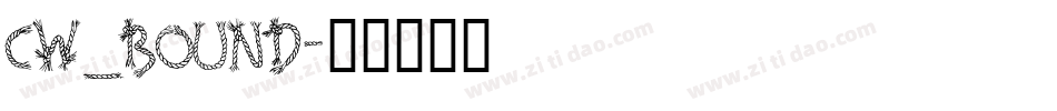 CW_BOUND字体转换