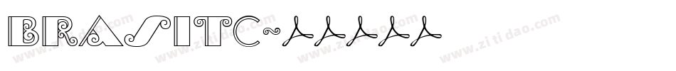 BRASITC字体转换