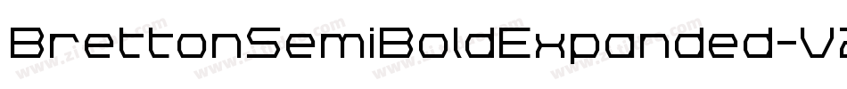 BrettonSemiBoldExpanded-V2Ee字体转换 BrettonSemiBoldExpanded-V2Ee字体转换