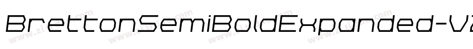 BrettonSemiBoldExpanded-V2Ee字体转换 BrettonSemiBoldExpanded-V2Ee字体转换