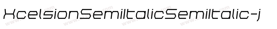 XcelsionSemiItalicSemiItalic-jzr7字体转换 XcelsionSemiItalicSemiItalic-jzr7字体转换