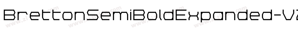 BrettonSemiBoldExpanded-V2Ee字体转换 BrettonSemiBoldExpanded-V2Ee字体转换