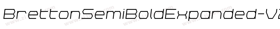 BrettonSemiBoldExpanded-V2Ee字体转换 BrettonSemiBoldExpanded-V2Ee字体转换