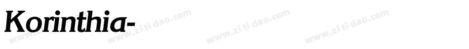 Korinthia字体转换