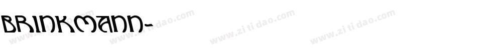 Brinkmann字体转换