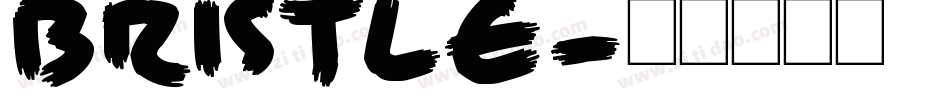 Bristle字体转换