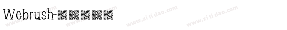 Webrush字体转换