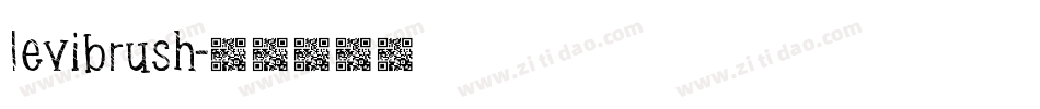 levibrush字体转换