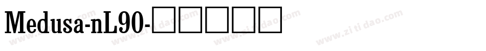 Medusa-nL90字体转换