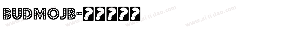 budmojb字体转换
