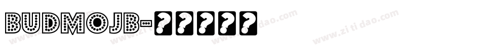 budmojb字体转换