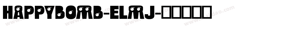 HappyBomb-ElMj字体转换