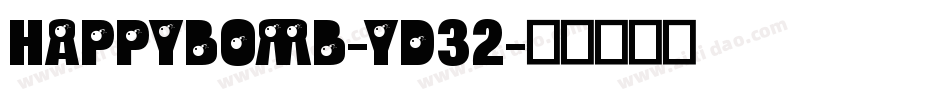 HappyBomb-Yd32字体转换