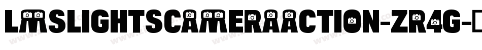 LmsLightsCameraAction-zR4G字体转换