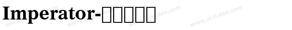 Imperator字体转换