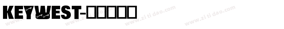 KeyWest字体转换