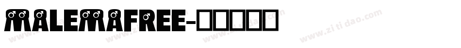 malemafree字体转换