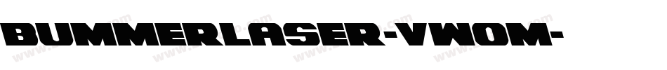 BummerLaser-vW0M字体转换