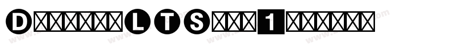 DelphinLTStd-1字体转换