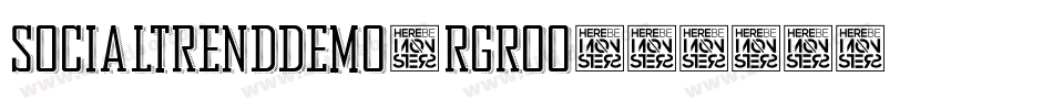 SocialTrendDemo-rgrOO字体转换