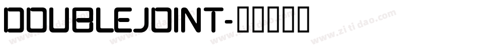 Doublejoint字体转换