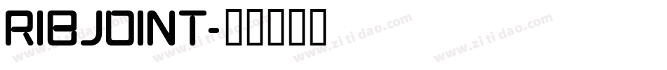 Ribjoint字体转换