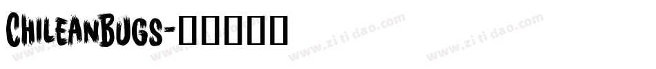 ChileanBugs字体转换