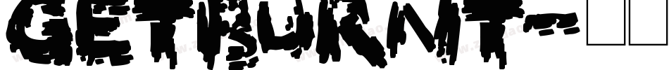 GETBURNT字体转换