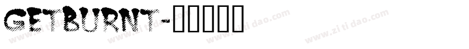 GETBURNT字体转换